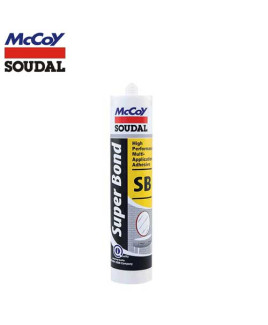 McCoy Soudal 390g SB Application Adhesive-Beige (Pack Of 24)