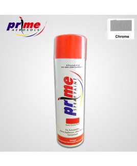Prime Aerosol Chrome Metallic Spray Paint-Pack Of 25
