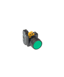 IDEC 22mm 1NO Green Push Button-YW1L-M2E10QM3G