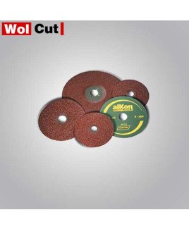 Wolcut 100 mm Grit 80 Fiber Alkon Disc