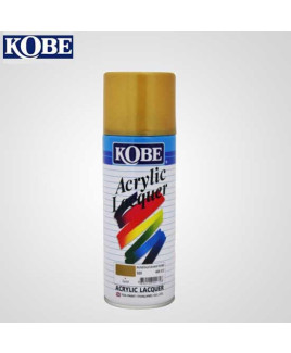 Kobe Gold Acrylic Lacquer Spray Paint-Pack Of 12