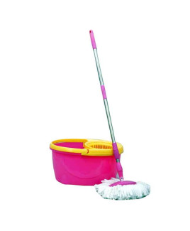 Prince Pink Spin Mop Bucket